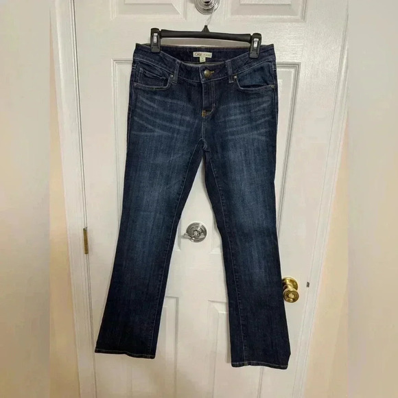 CAbi Baby Bootcut Jeans Style 967R Womens Size 4 Dark Wash Denim - Picture 11 of 12
